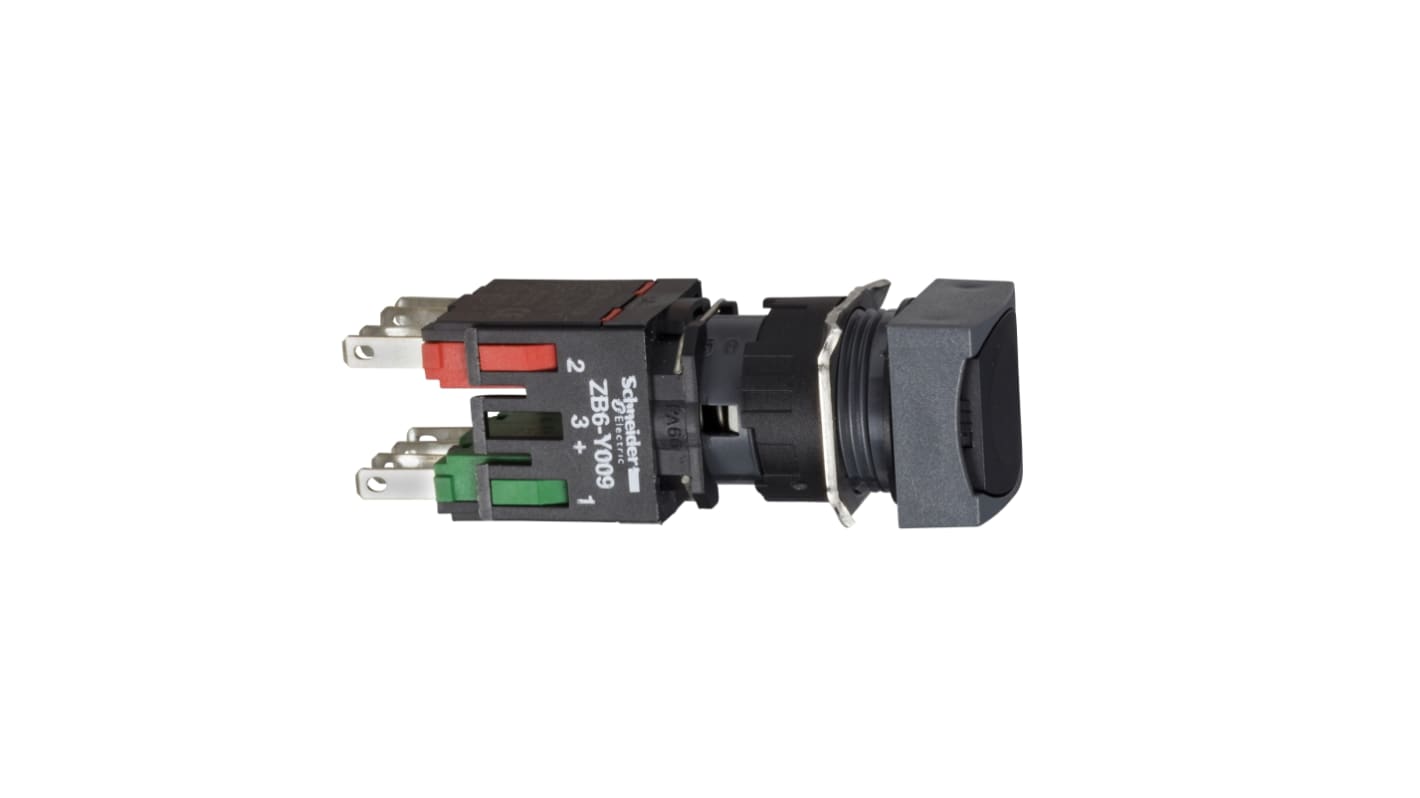 Schneider Electric Harmony XB6 Series Push Button, Slow Brake, Panel Mount, 16mm Cutout, SPDT, 250V, IP65