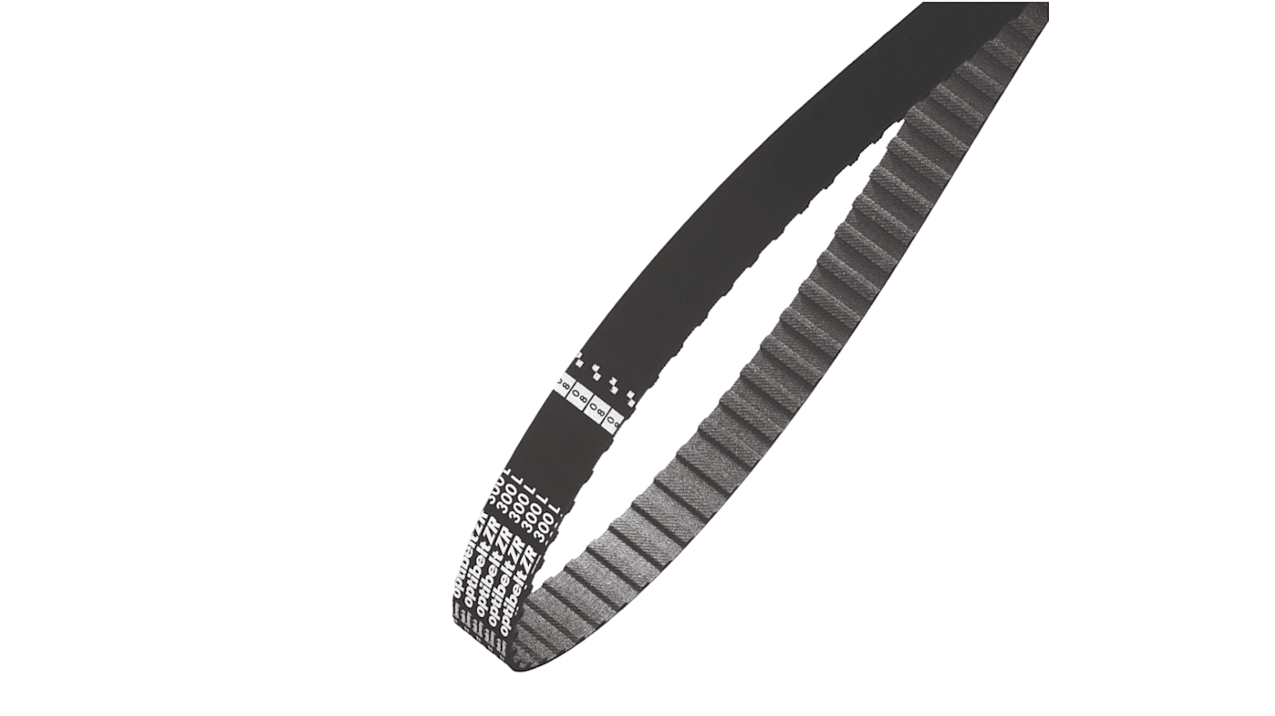 OPTIBELT 414 XL 025 Timing Belt, 207 Teeth, 41.4in Length, 0.25in Width