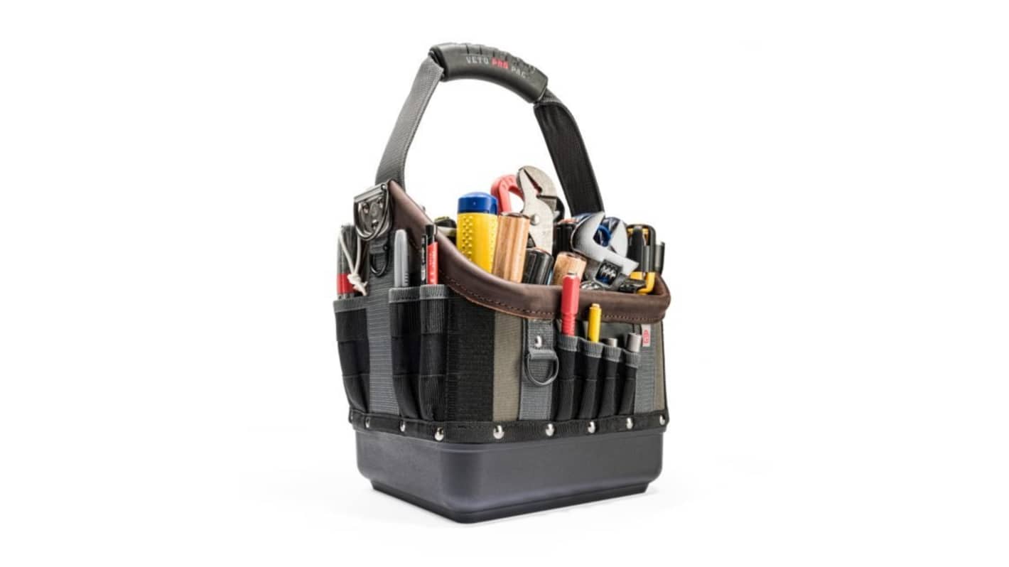 Veto Pro Pac Polypropylene (Base) Tool Bag with Shoulder Strap 10.5in x 13in x 12in