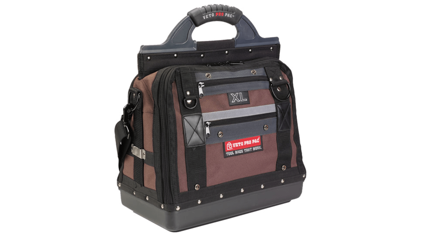 Veto Pro Pac 1800 Denier Fabric Tool Bag with Shoulder Strap 16.5in x 9.5in x 20.25in