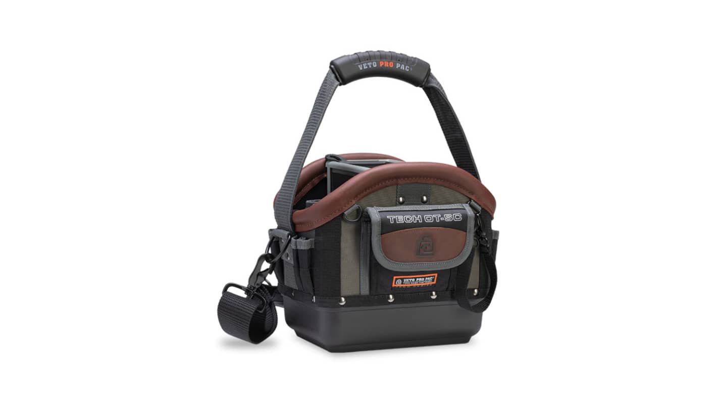 Veto Pro Pac Polypropylene (Base) Tool Bag with Shoulder Strap 10in x 13in x 10.25in