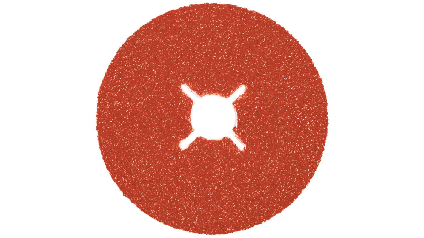 Disco per carteggiatura in Ceramica RS PRO, Ø 125mm, grana P36 P36