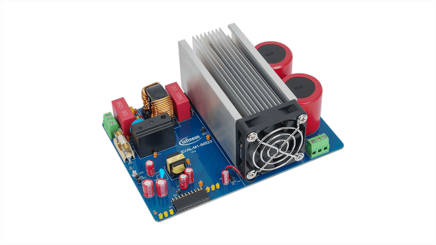 Infineon 評価ボード, 評価ボード, BLDCモータ, モータードライブアプリケーション 用, EVALM1IM523TOBO1