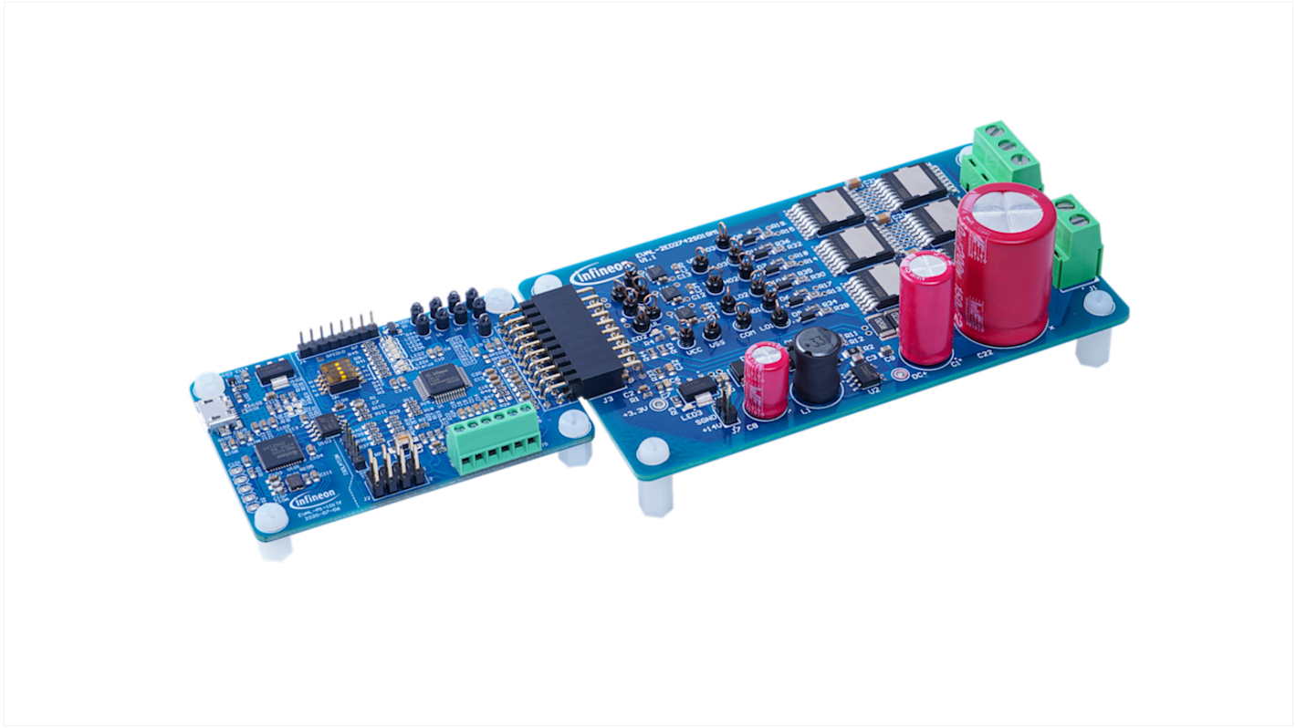 Infineon EVAL-2ED2742S01 GM1 Evaluation Board for EVAL-2ED2742S01 GM1 for Drones, Ebikes, Outdoor Power Tools, Robotics