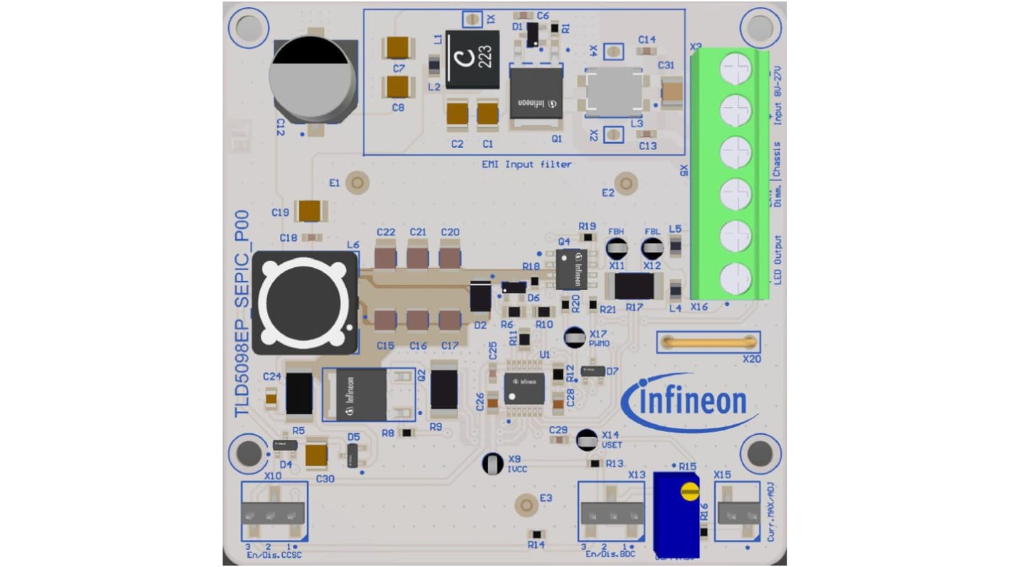 Infineon 評価ボード LED