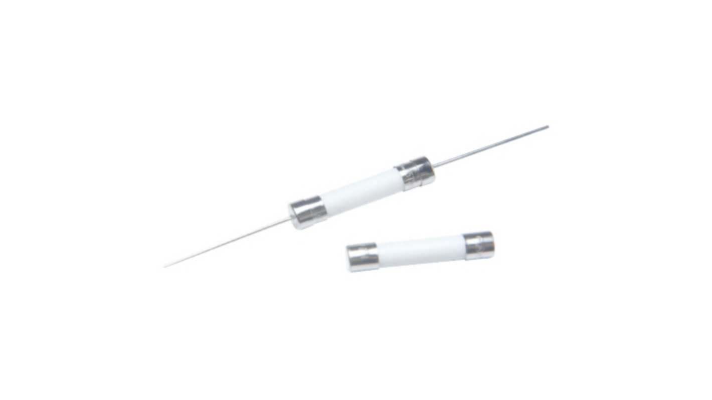 RS PRO 20A Slow-Blow Ceramic Cartridge Fuse, 6.35 x 32mm