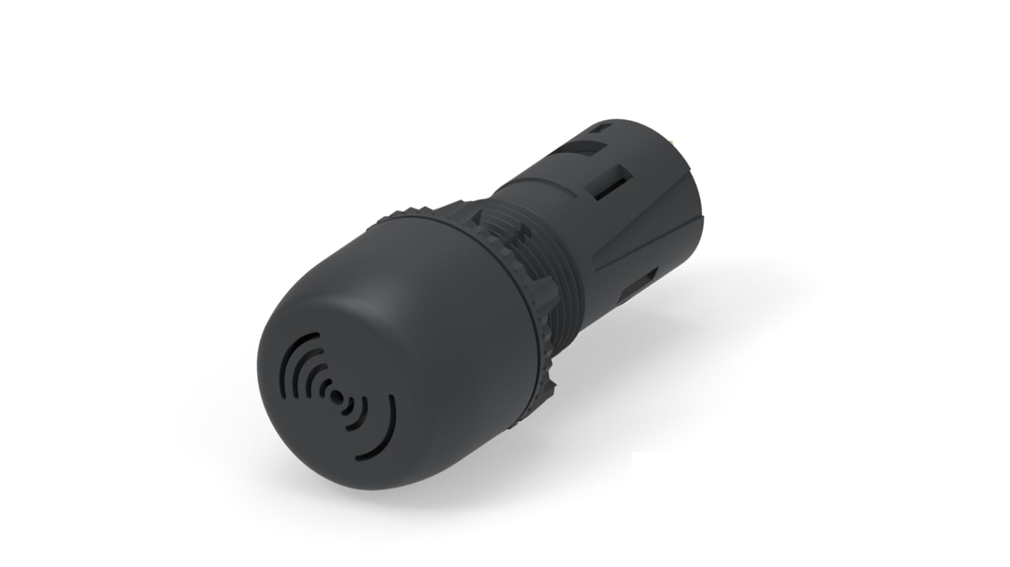 TE Connectivity, 2489542, Screw Mount Black LED Pilot Light, 19.6mm Cutout, IP20, IP65, Dome, 240V ac