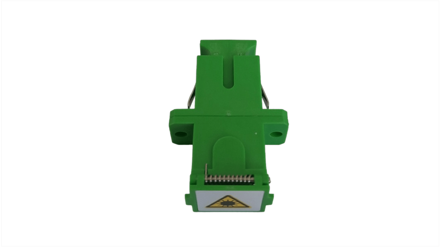 RS PRO SC to APC Single Mode Simplex Fibre Optic Adapter, 0.05dB Insertion Loss
