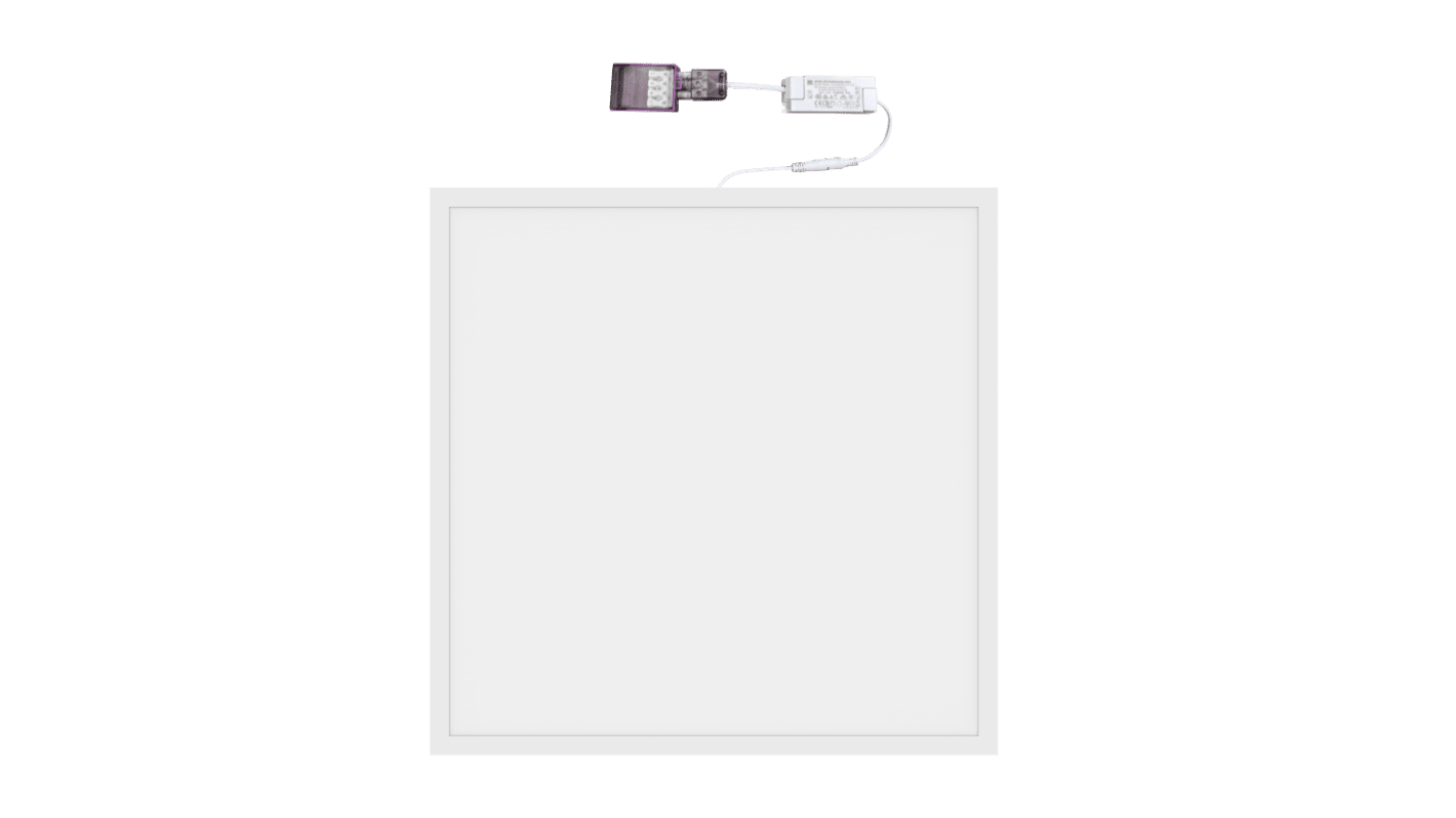 RS PRO 23 W LED平板灯, 方形, 白色, 3980 流明, 595 mm长x595 mm宽