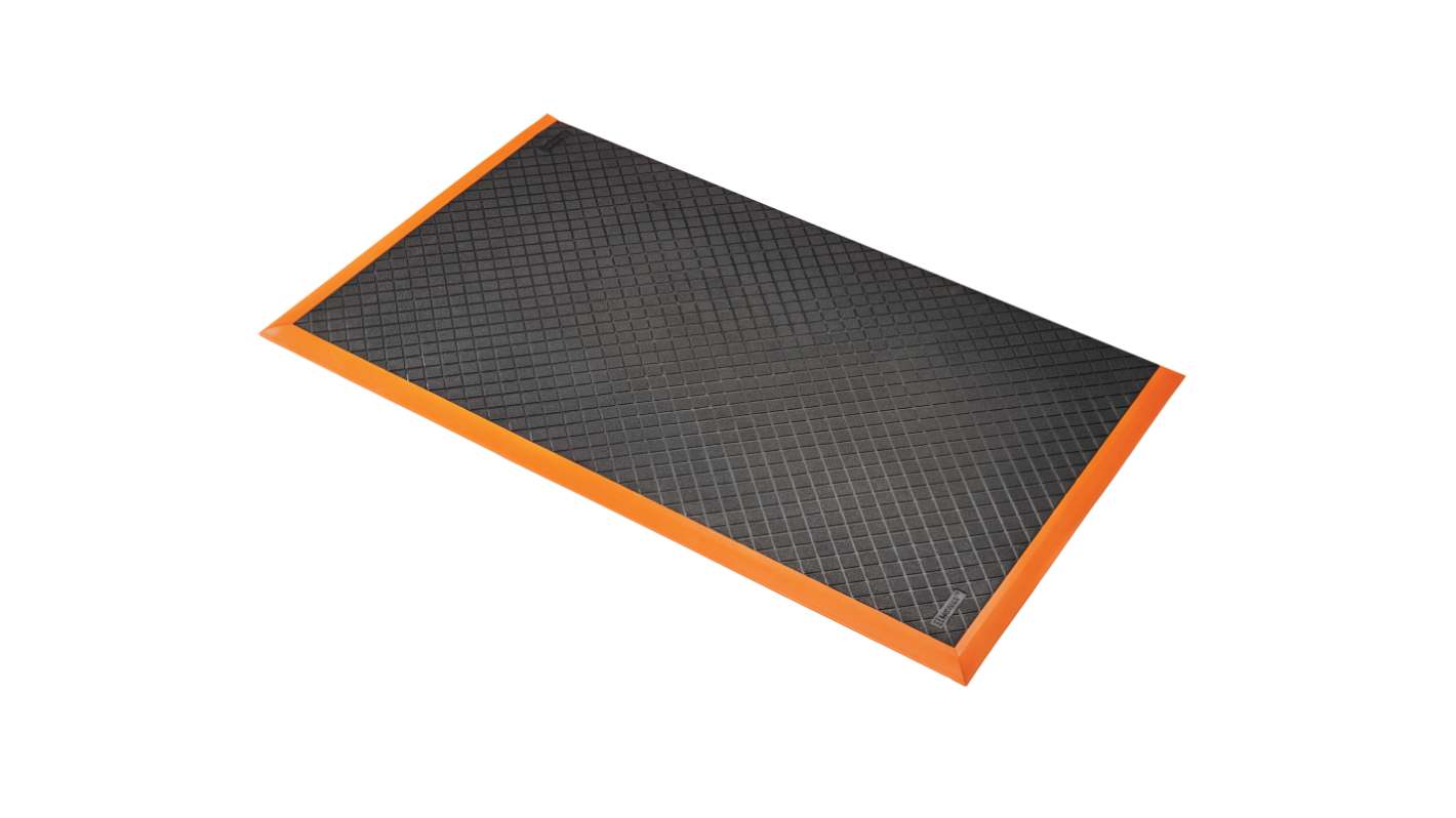 Notrax 649 Safety Stance 100% Nitrile Rubber Anti-Fatigue Mat, 315cm x 97cm x 20mm