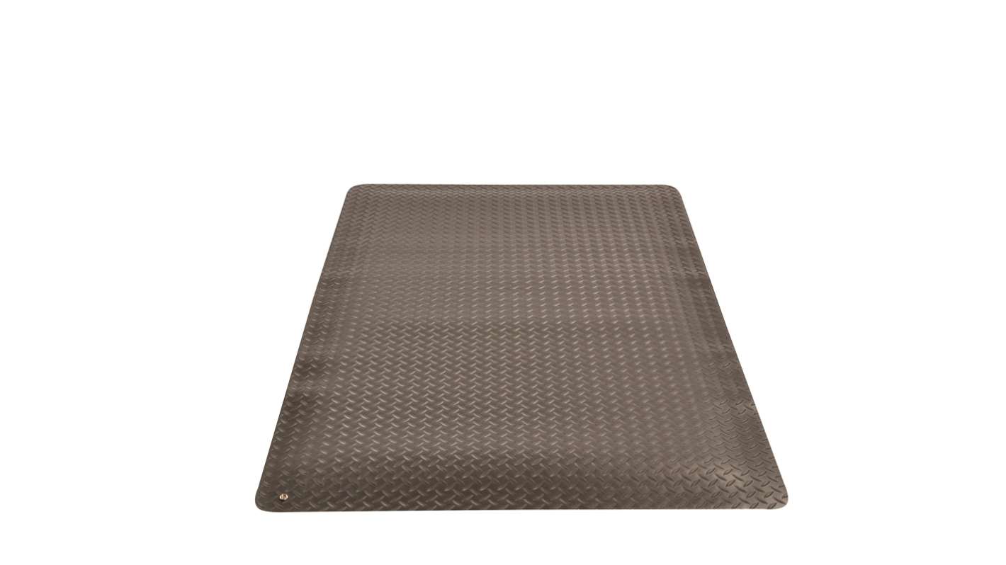 Notrax 826 Diamond Stat PVC Anti-Fatigue Mat, 200cm x 91cm x 14mm