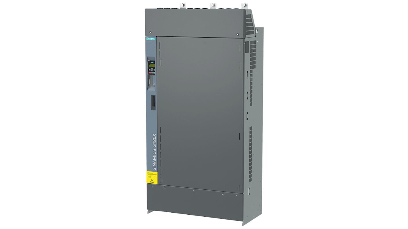 Siemens Inverter Drive, 450 kW, 3 Phase, 380 → 480 V, 850 A, G120X Series