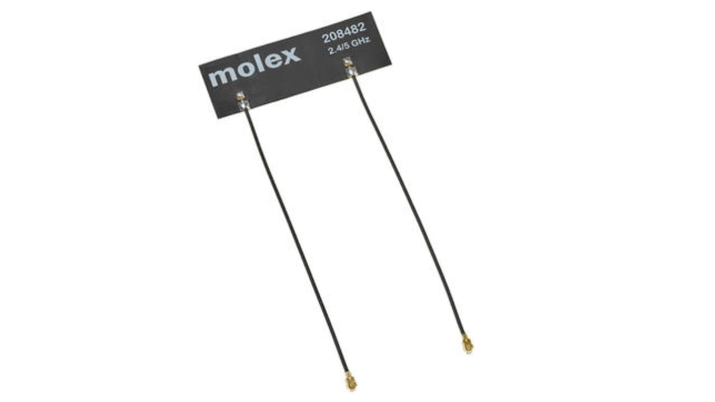Antenna interna Molex, WiFi, MHF1 Maschio