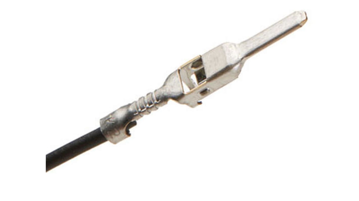 Molex 217347 Series Male Crimp Terminal, 22AWG Min, 20AWG Max