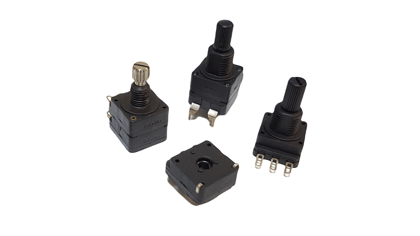 Potencjometr typ Obrotowy PIHER SENSORS AND CONTROLS S.S.A 0.2W Montaż na uchwycie