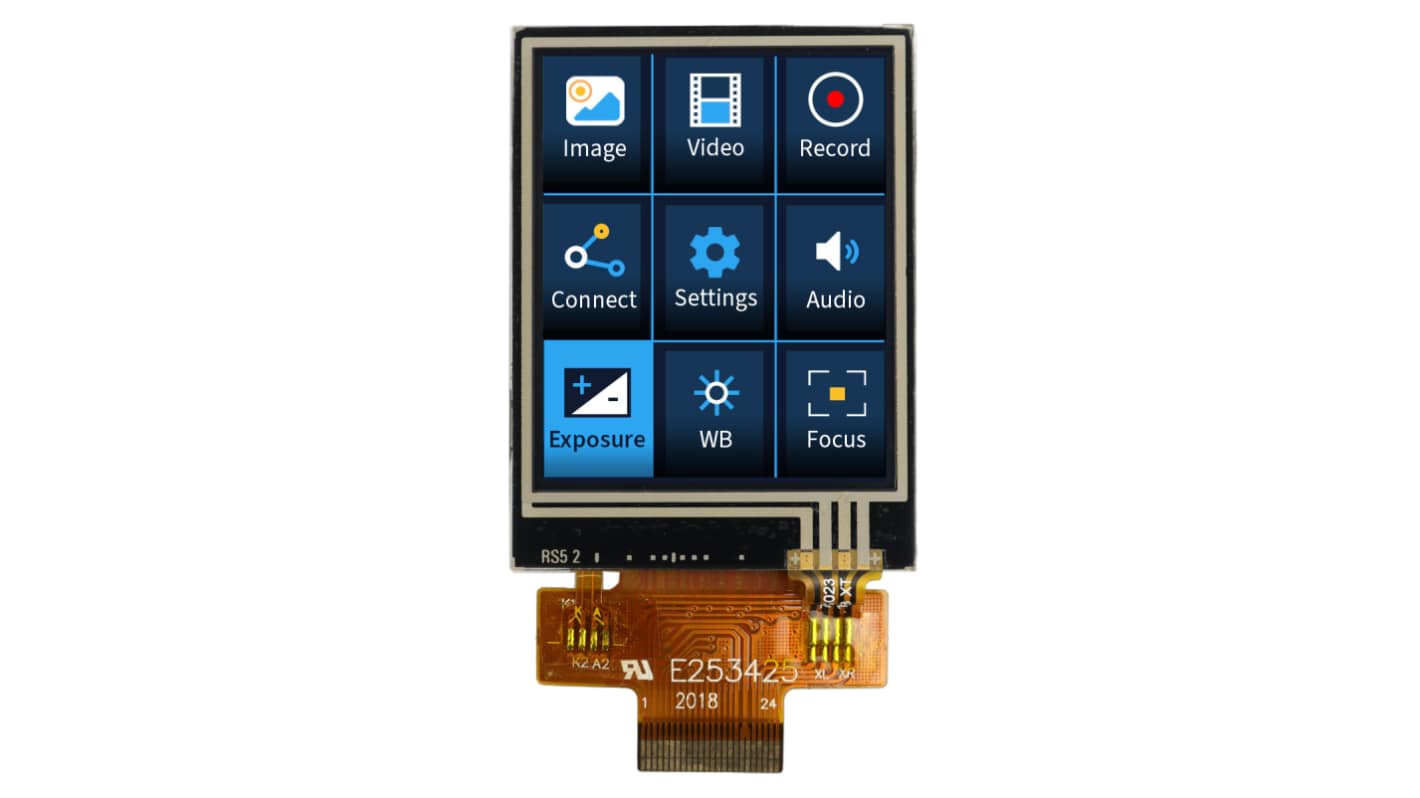 NEWHAVEN DISPLAY INTERNATIONAL NHD-1.8-128160EF-SSXN-FT TFT TFT LCD Display / Touch Screen, 1.8in, 128 x 160pixels