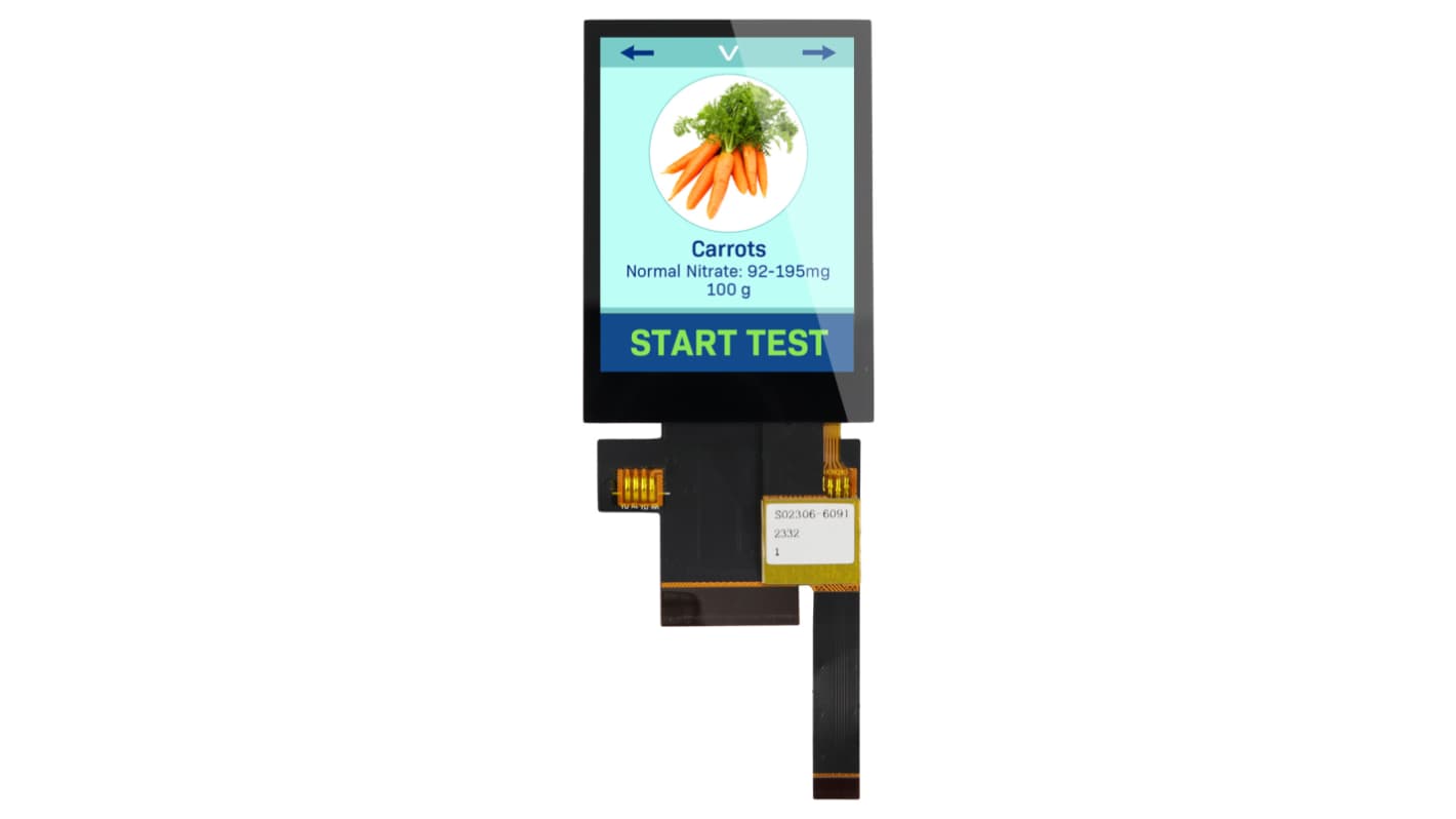 NEWHAVEN DISPLAY INTERNATIONAL NHD-2.4-240320AF-CSXP-CTP IPS TFT TFT LCD Display / Touch Screen, 2.4in QVGA, 240 x