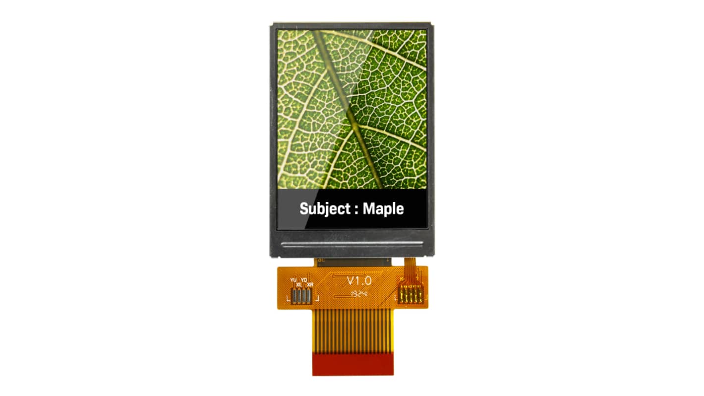 NEWHAVEN DISPLAY INTERNATIONAL NHD-2.4-240320CF-BSXV-F TFT TFT LCD Display, 2.4in QVGA, 240 x 320pixels