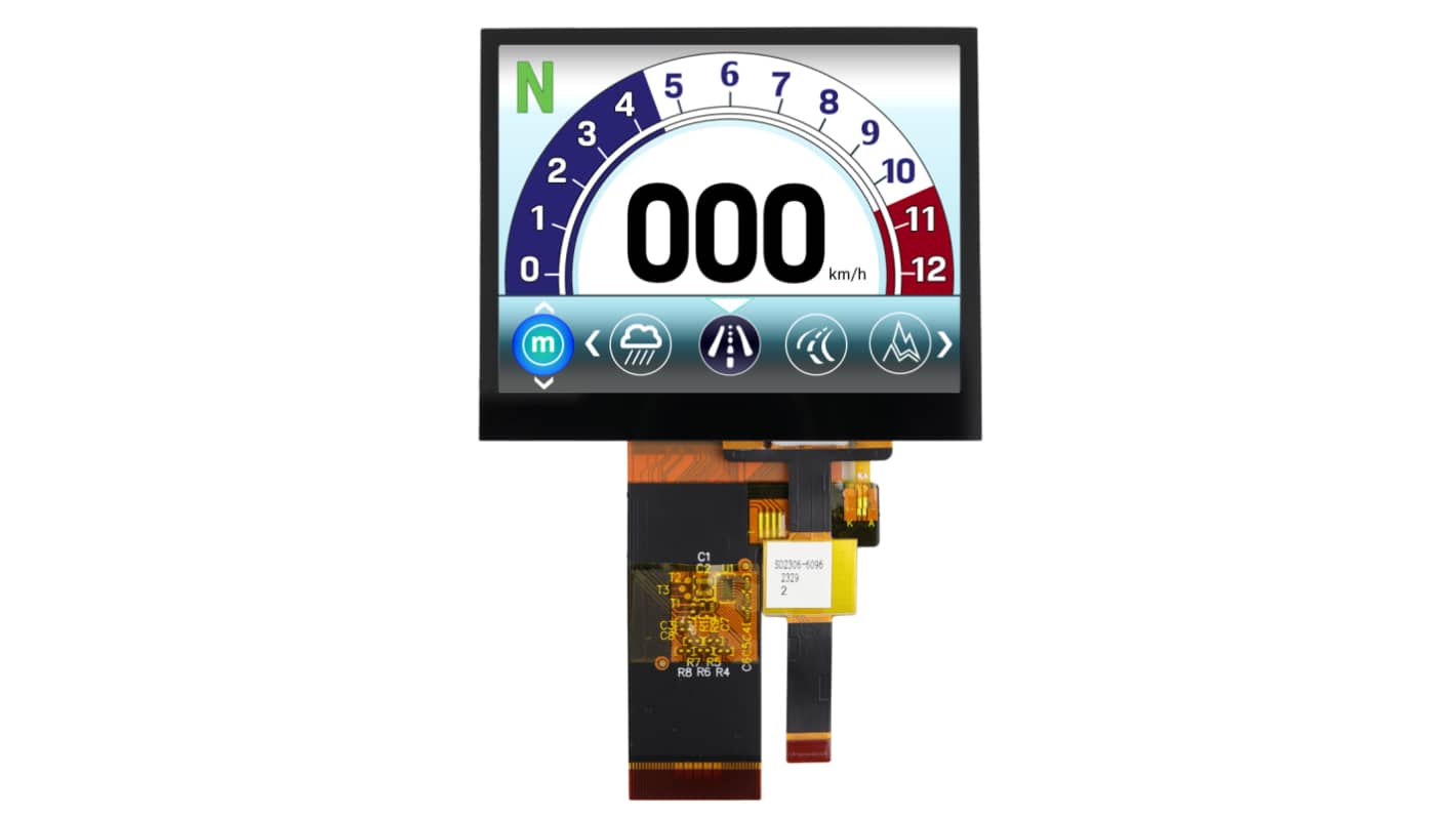 NEWHAVEN DISPLAY INTERNATIONAL NHD-3.5-640480EF-MSXP-CTP IPS TFT TFT LCD Display / Touch Screen, 3.5in VGA, 640 x