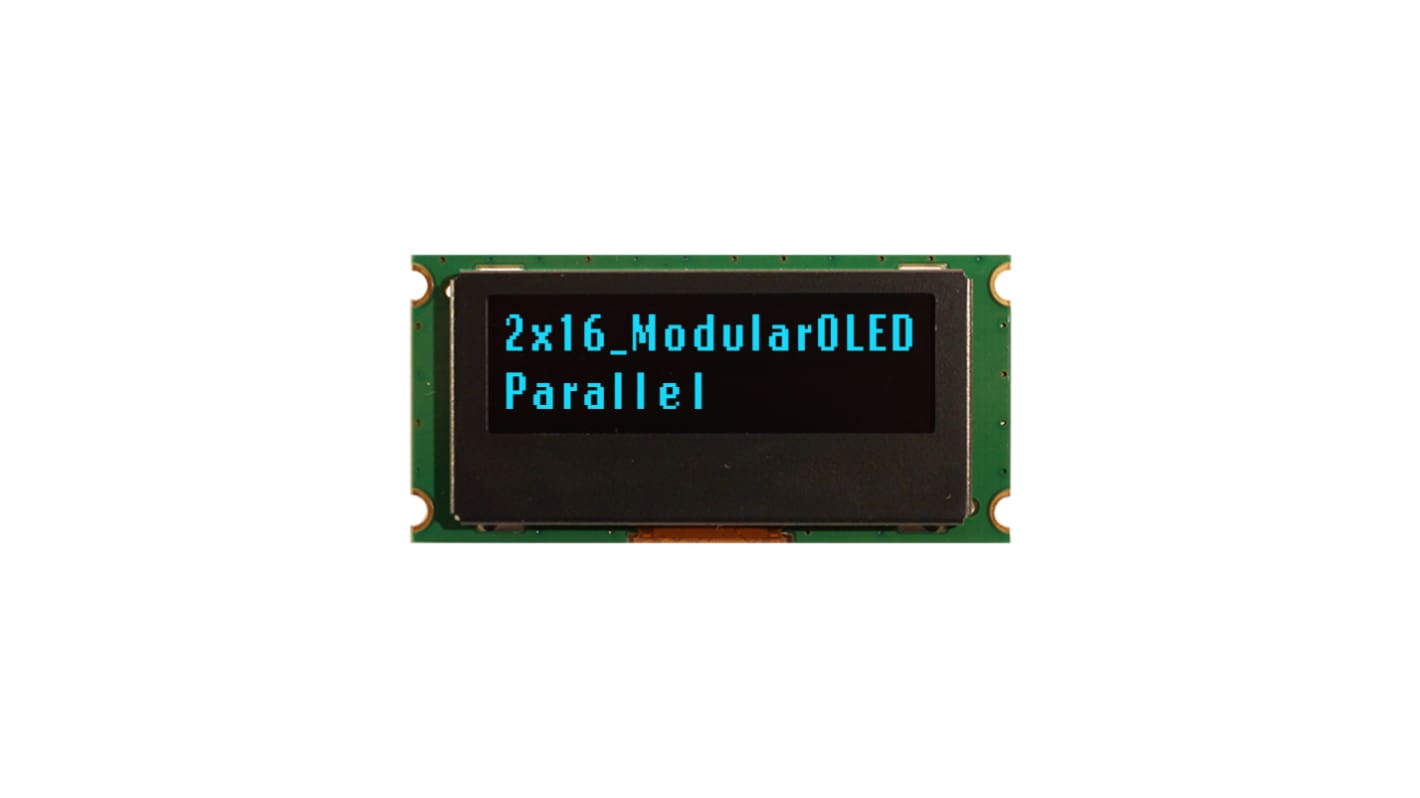 NEWHAVEN DISPLAY INTERNATIONAL 1.39in Blue Passive matrix OLED Display PCB Mount Parallel Interface