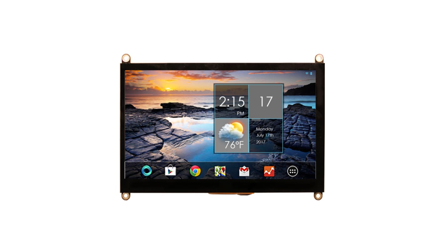 NEWHAVEN DISPLAY INTERNATIONAL NHD-7.0CTP-CAPE-N TFT TFT LCD Display / Touch Screen, 7in WVGA, 800 x 480pixels