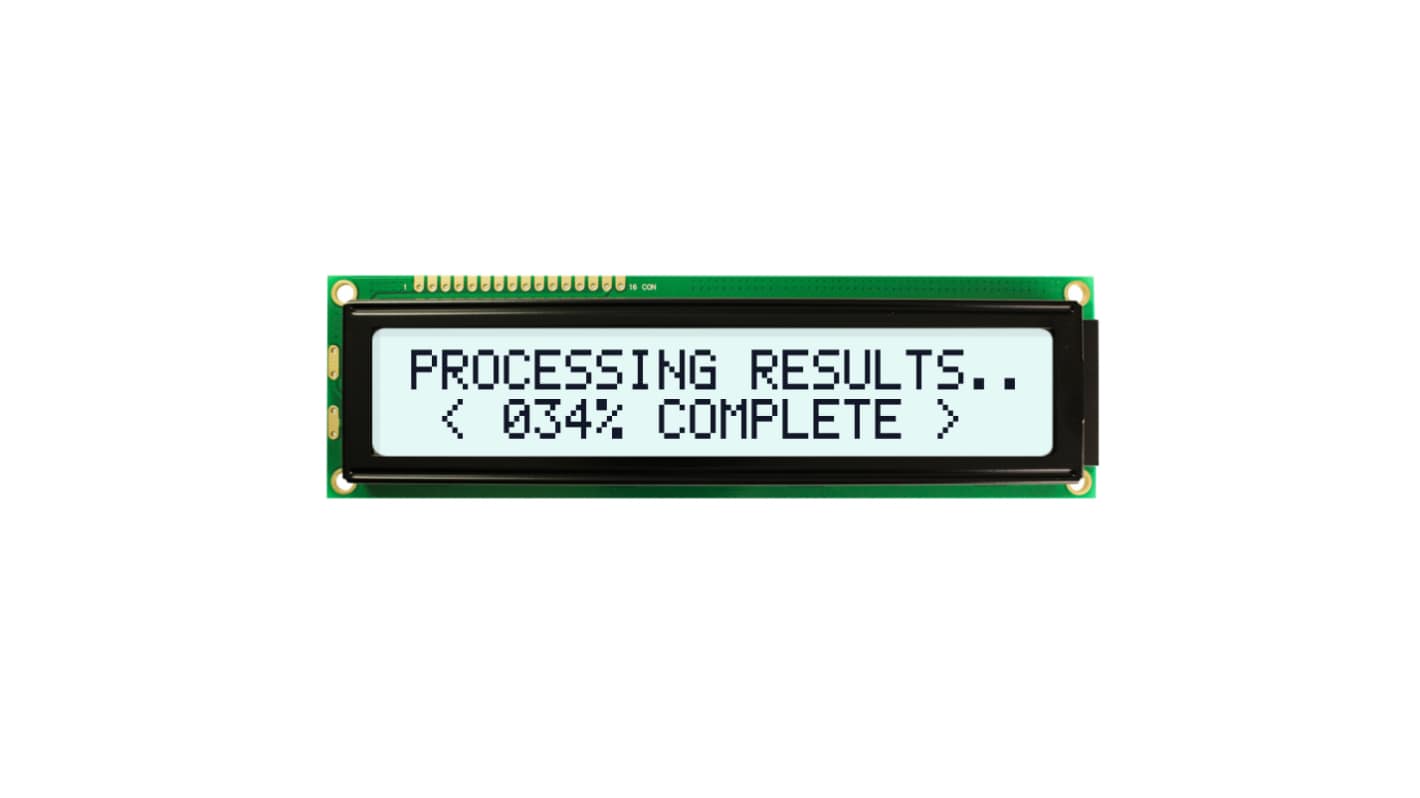 NEWHAVEN DISPLAY INTERNATIONAL NHD-0220WH-MTFH-JT#E NHD-0220WH Alphanumeric LCD Alphanumeric Display, White on White, 2