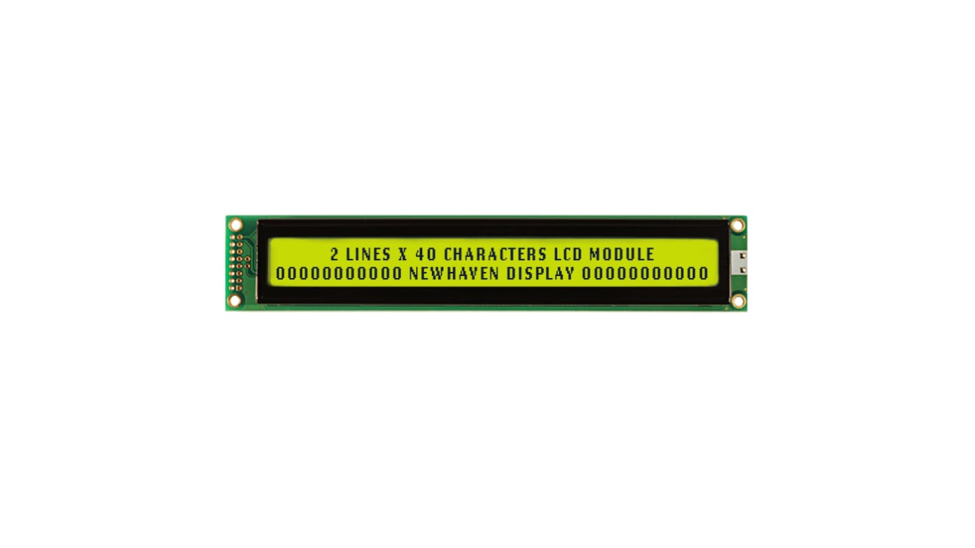 Display alfanumerico LCD NEWHAVEN DISPLAY INTERNATIONAL, Alfanumerico, 2x40 caratteri