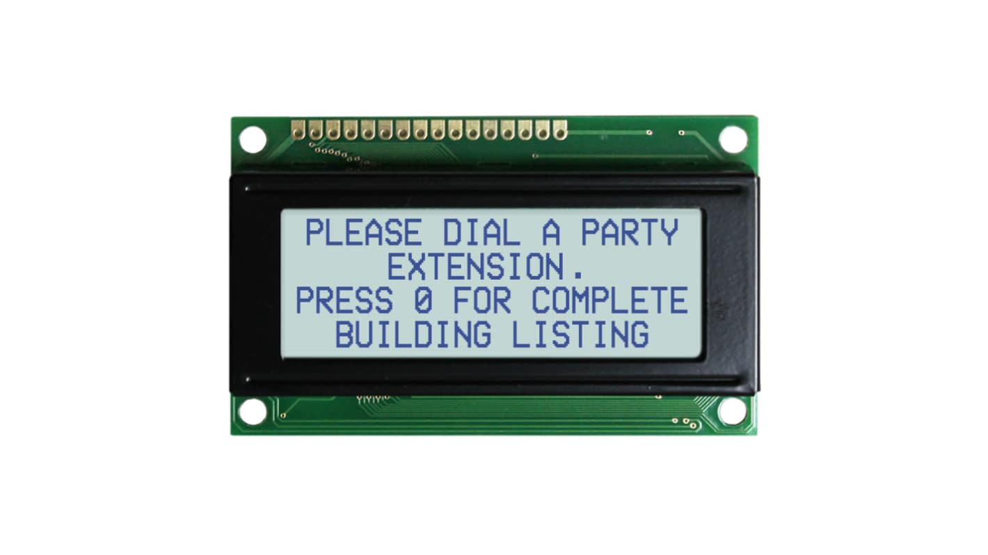 Display alfanumerico LCD NEWHAVEN DISPLAY INTERNATIONAL, Alfanumerico, 4x20 caratteri