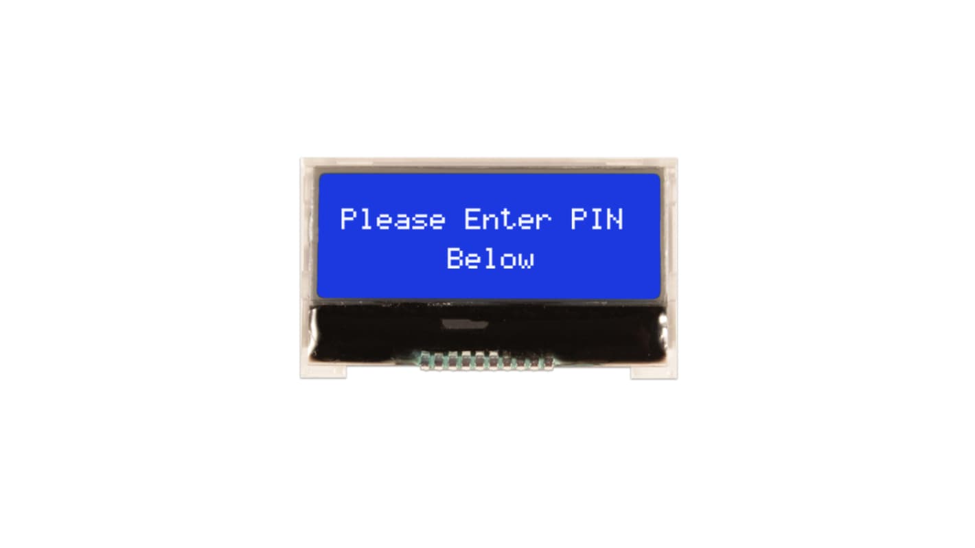 NEWHAVEN DISPLAY INTERNATIONAL NHD-C0216CZ-NSW-BBW-3V3 NHD-C0216CZ Alphanumeric LCD Alphanumeric Display, White on