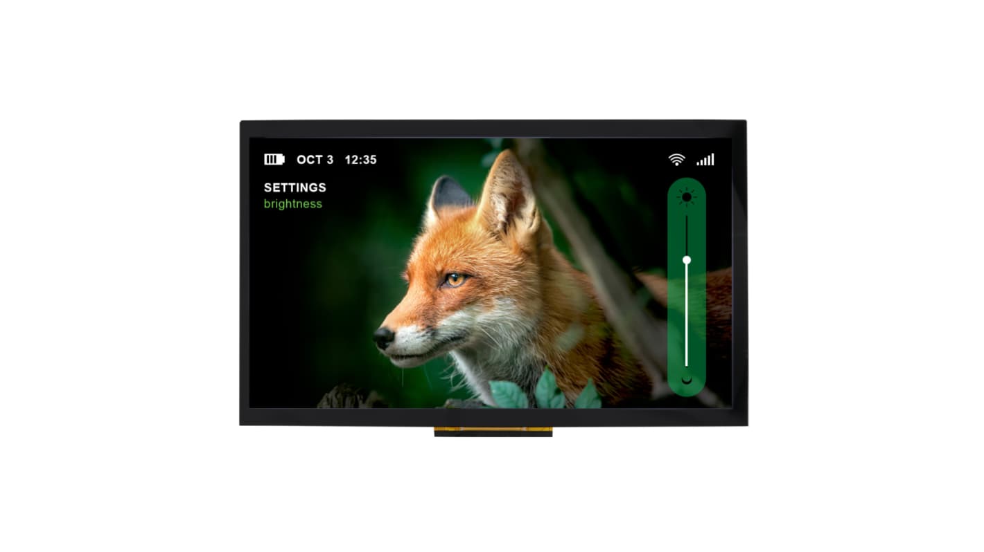 NEWHAVEN DISPLAY INTERNATIONAL NHD-10.1-1024600BF-LSXP-CTP IPS TFT TFT LCD Display / Touch Screen, 10.1in WSVGA, 1024 x