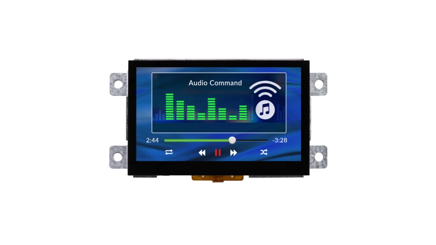 NEWHAVEN DISPLAY INTERNATIONAL NHD-4.3-HDMI-HR-RSXP-CTU IPS TFT TFT LCD Display / Touch Screen, 4.3in WVGA, 800 x