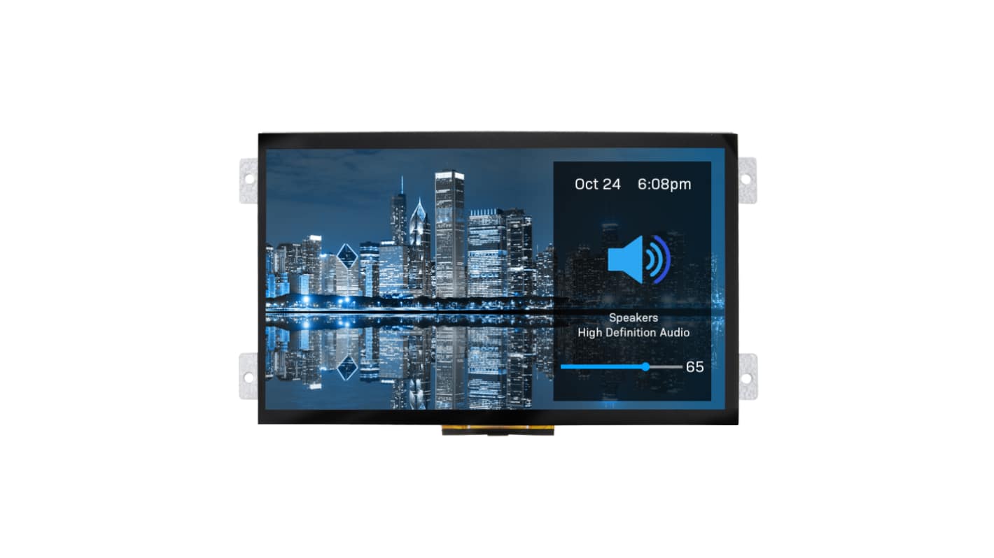 NEWHAVEN DISPLAY INTERNATIONAL NHD-10.1-HDMI-A-RSXP-CTU IPS TFT TFT LCD Display / Touch Screen, 10.1in WSVGA, 1024 x