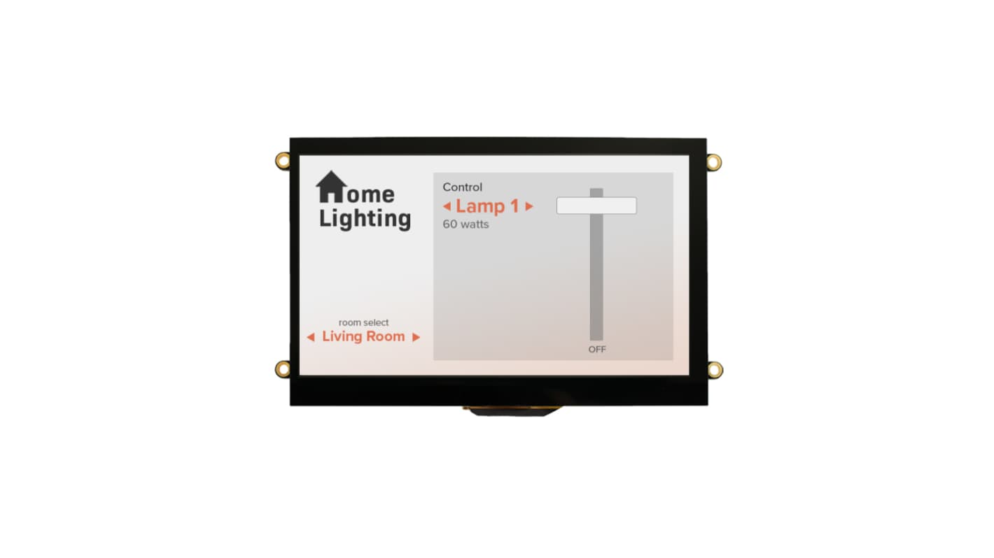 NEWHAVEN DISPLAY INTERNATIONAL NHD-7.0-800480FT-CSXV-CTP TFT TFT LCD Display / Touch Screen, 7in WVGA, 800 x 480pixels