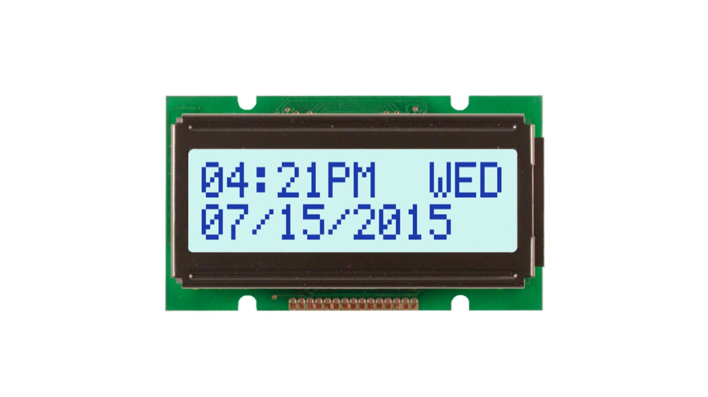 Display alfanumerico LCD NEWHAVEN DISPLAY INTERNATIONAL, Alfanumerico, 2x12 caratteri