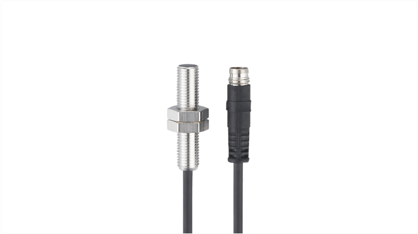 Rs-Online Sensore di prossimità induttivo Cilindro filettato ifm electronic M8 rilevamento 2 mm 10 → 36 V CC
