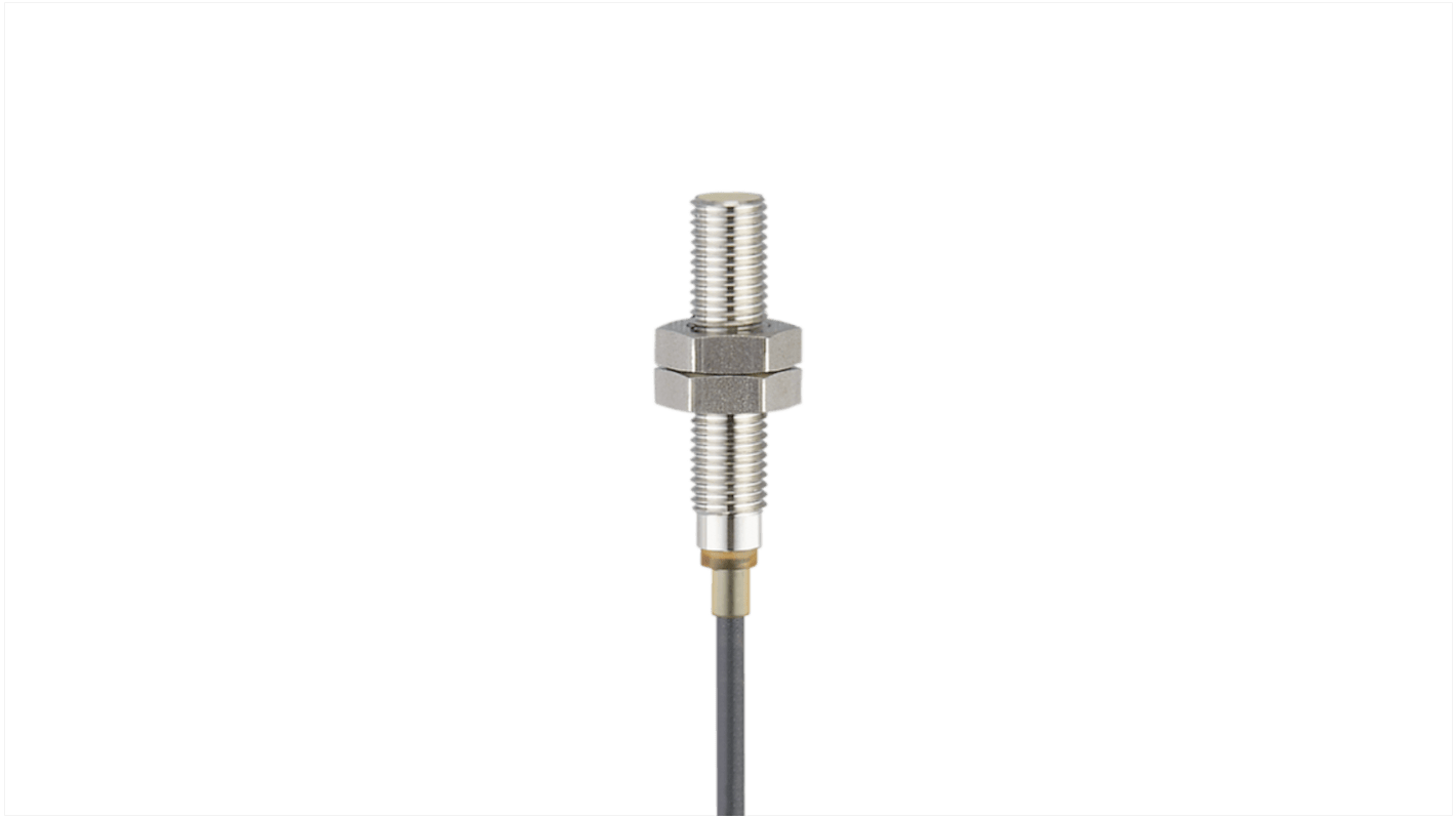 Rs-Online Sensore di prossimità induttivo Cilindro filettato ifm electronic M8 rilevamento 3 mm 10 → 30 V CC