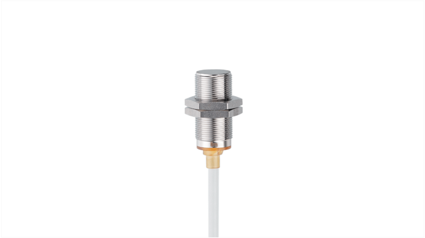 Rs-Online Sensore di prossimità induttivo Cilindro filettato ifm electronic M18 rilevamento 8 mm 10 → 30 V CC