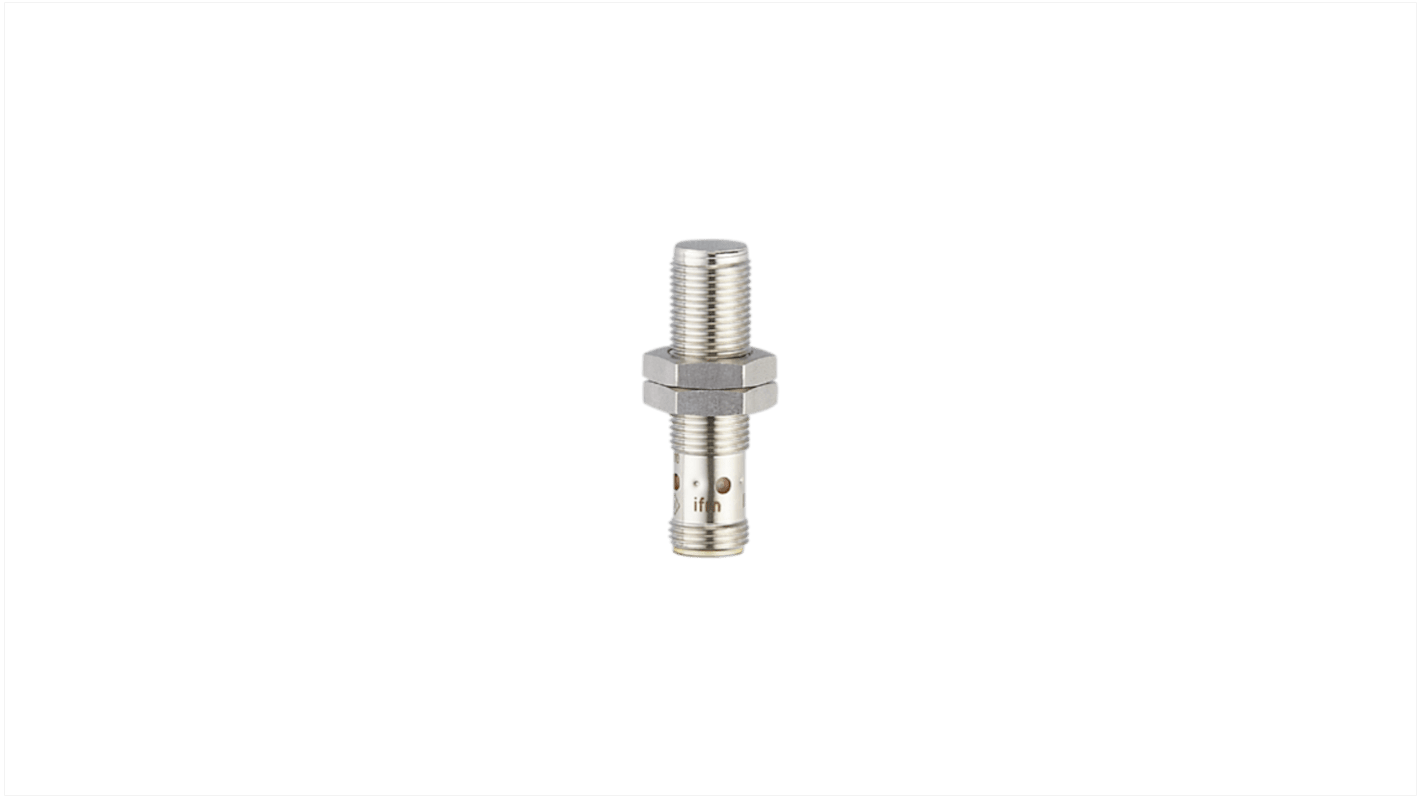Rs-Online Sensore di prossimità induttivo Cilindro filettato ifm electronic M12 rilevamento 5 mm 10 → 30 V CC