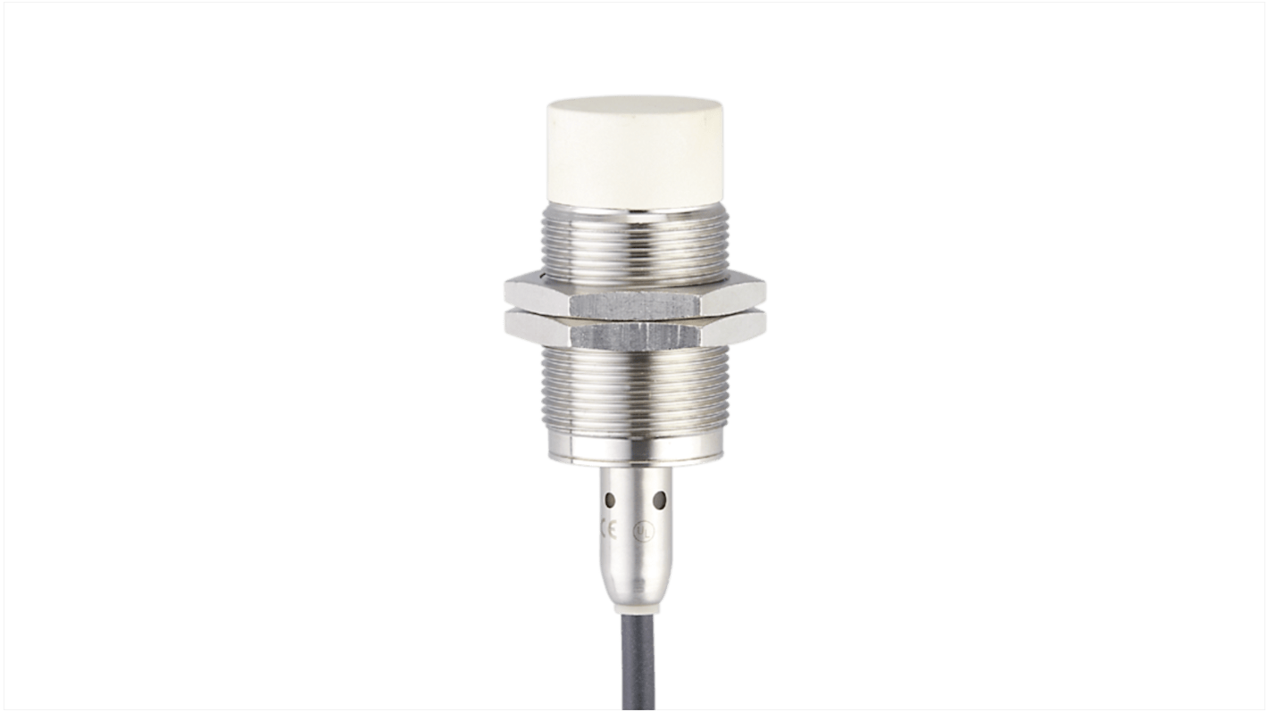 Rs-Online Sensore di prossimità induttivo Cilindro filettato ifm electronic M30 rilevamento 22 mm 10 → 60 V dc