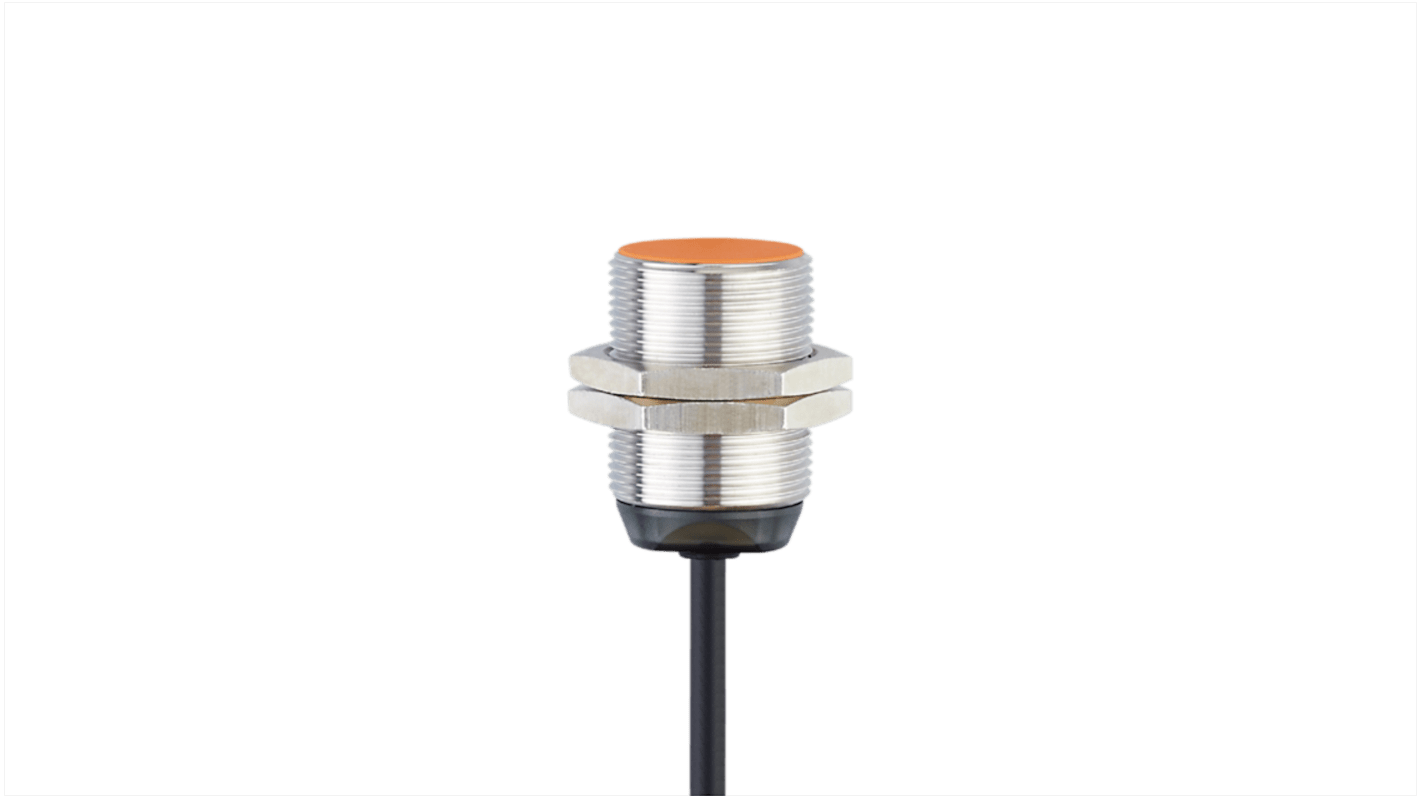 Rs-Online Sensore di prossimità induttivo Cilindro filettato ifm electronic M30 rilevamento 10 mm 10 → 36 V CC
