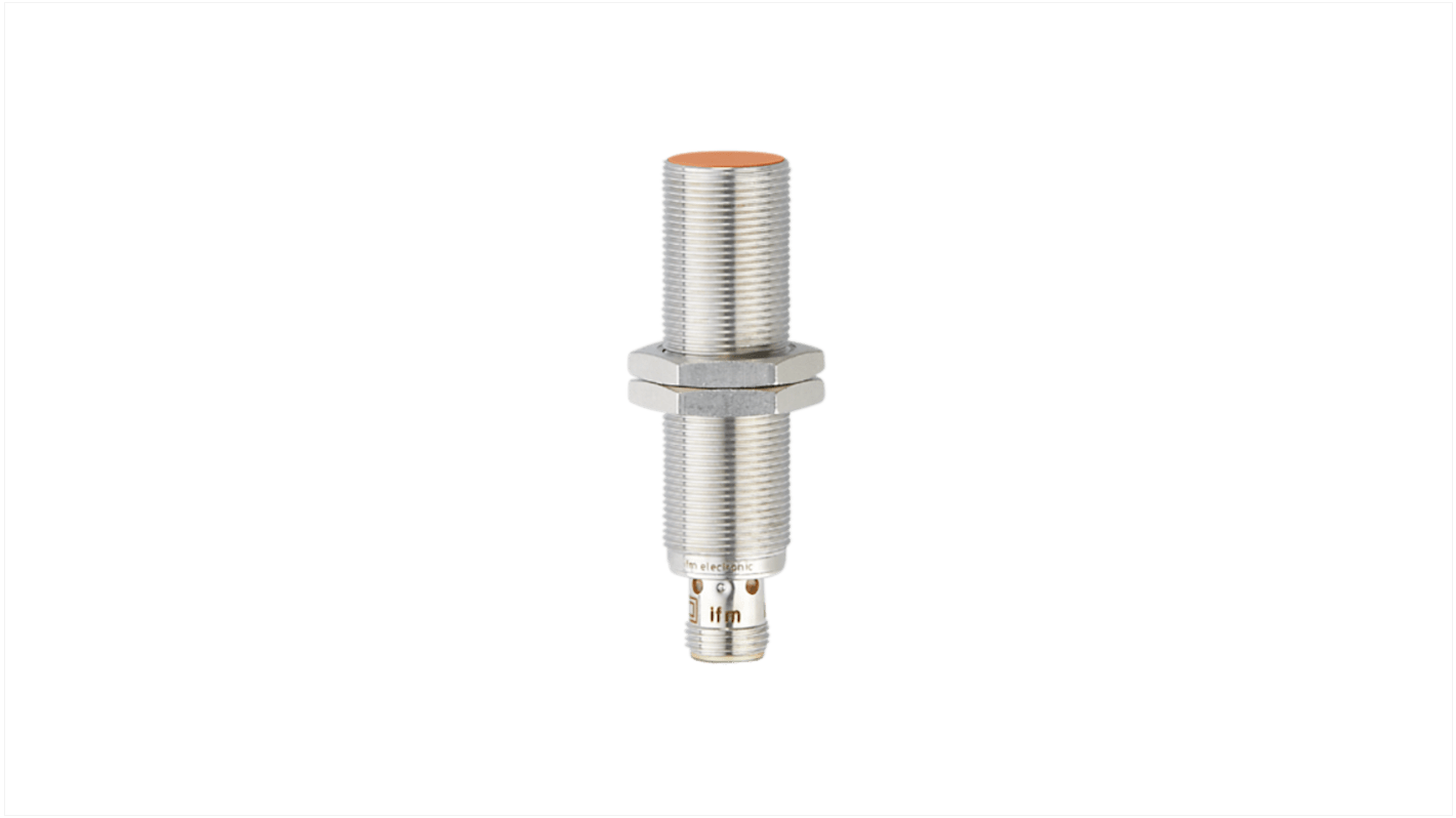Rs-Online Sensore di prossimità induttivo Cilindro filettato ifm electronic M18 rilevamento 5 mm 10 → 30 V CC