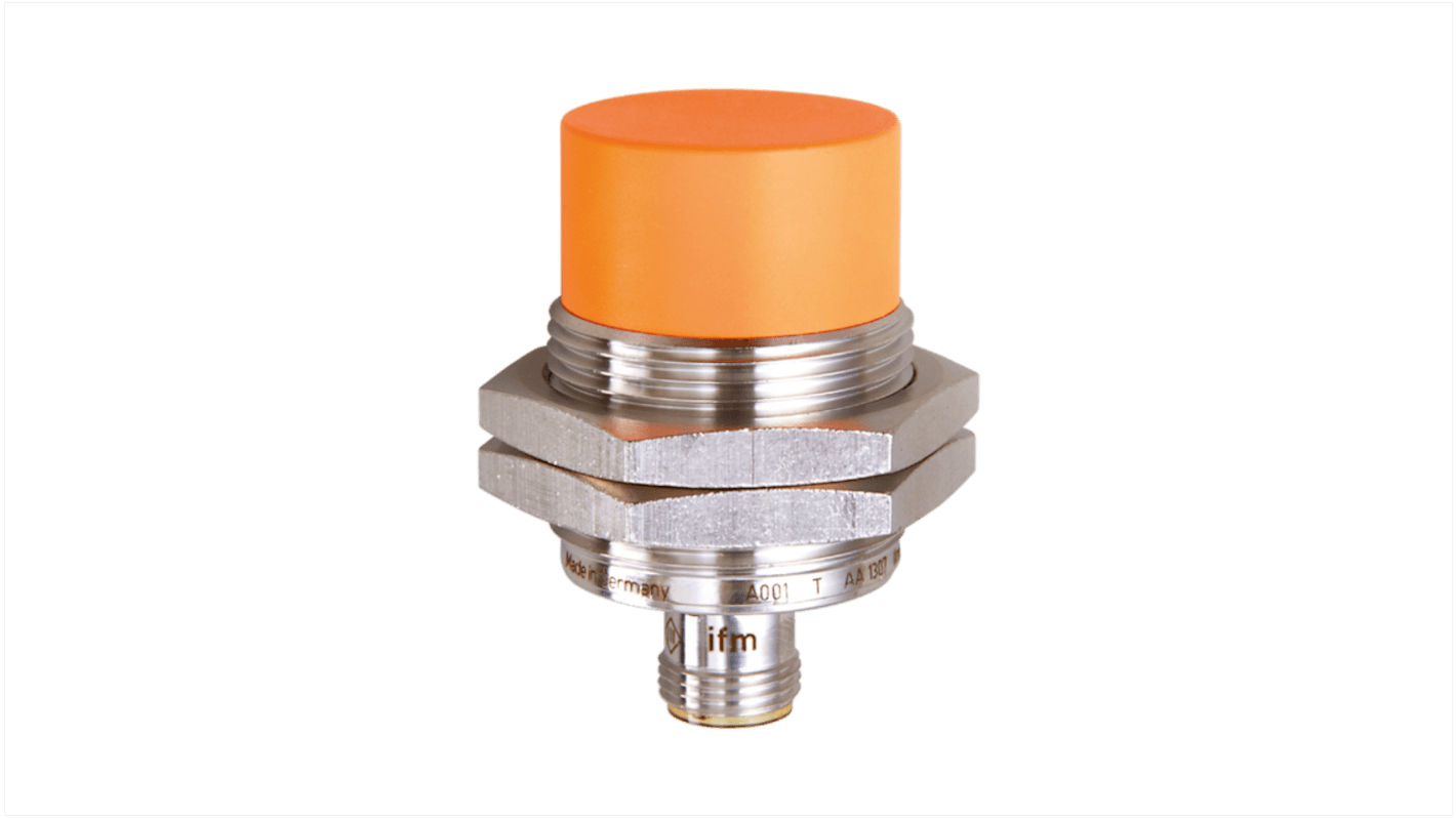 Rs-Online Sensore di prossimità induttivo Cilindro filettato ifm electronic M30 rilevamento 22 mm 10 → 30 V CC