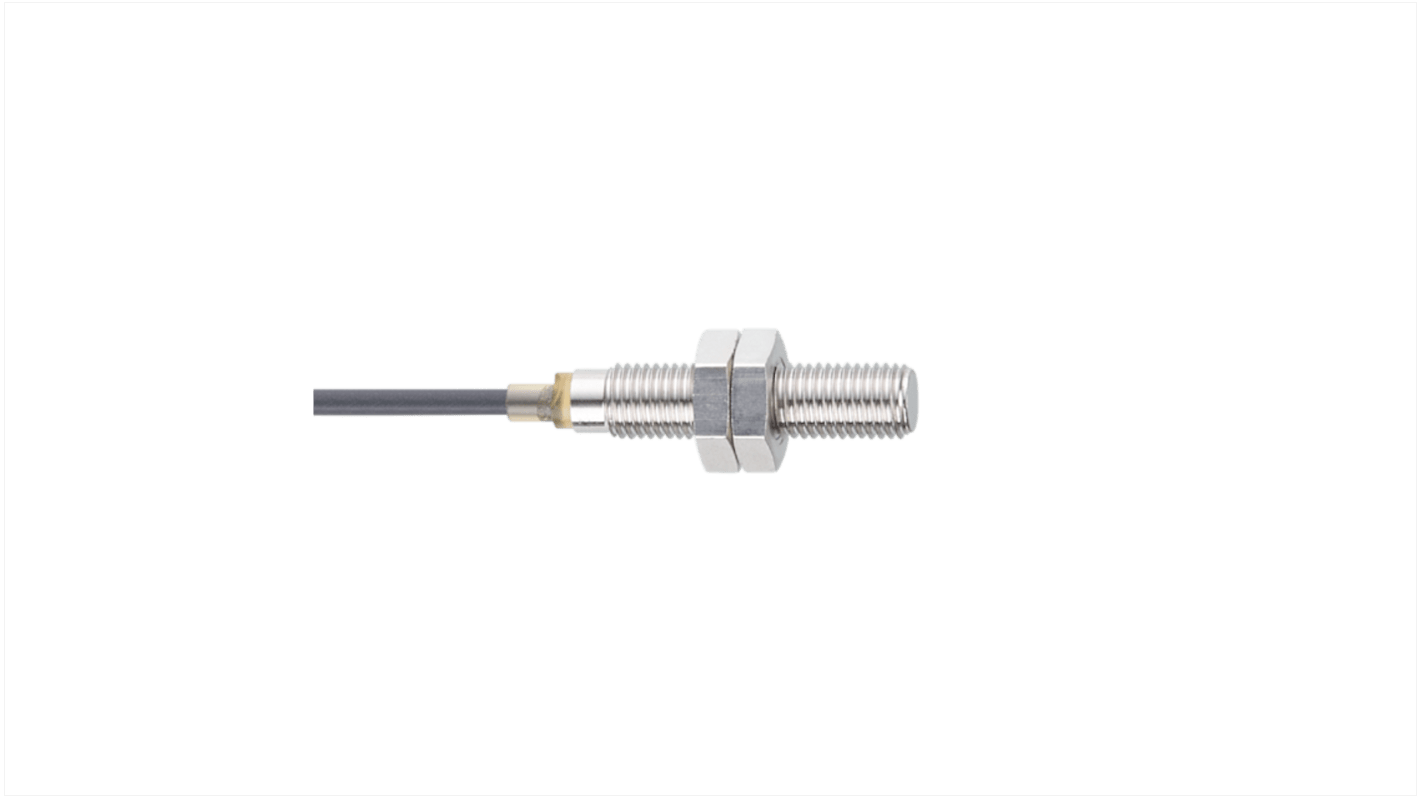 Rs-Online Sensore di prossimità induttivo Cilindro filettato ifm electronic M8 rilevamento 2 mm 10 → 30 V CC