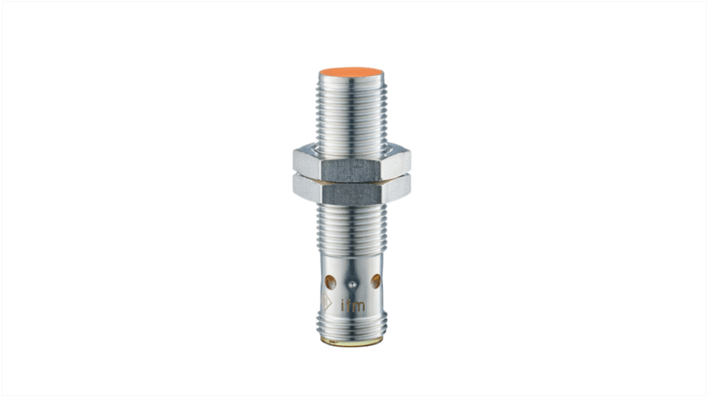Rs-Online Sensore di prossimità induttivo Cilindro filettato ifm electronic M12 rilevamento 6 mm 10 → 30 V CC