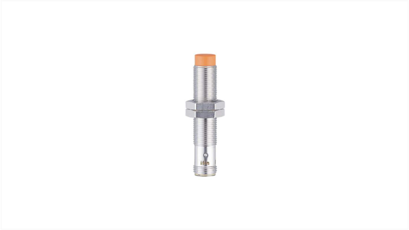 Rs-Online Sensore di prossimità induttivo Cilindro filettato ifm electronic M12 rilevamento 4 mm 10 → 30 V CC