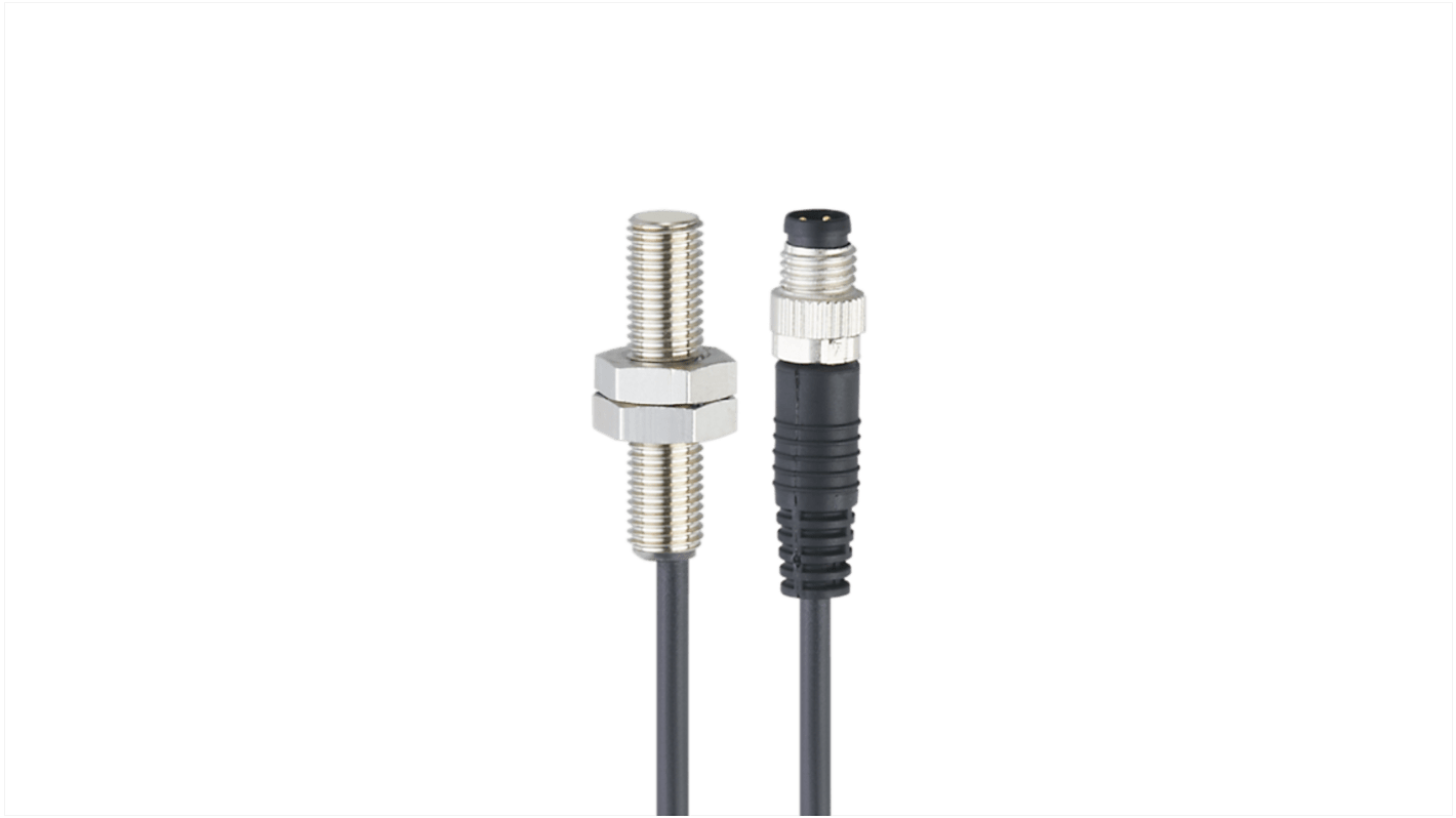 Rs-Online Sensore di prossimità induttivo Cilindro filettato ifm electronic M8 rilevamento 2 mm 10 → 30 V CC