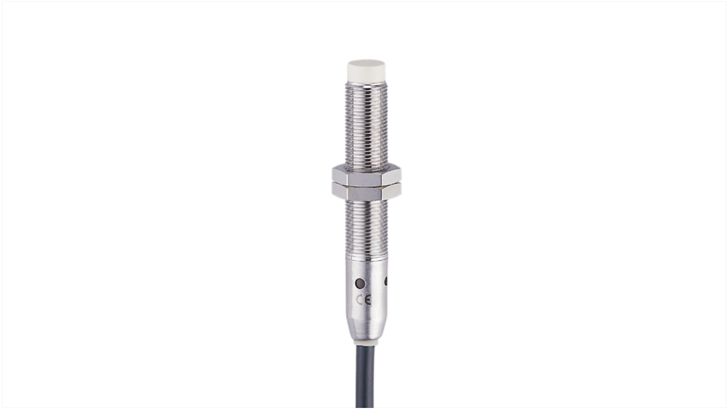 Rs-Online Sensore di prossimità induttivo Cilindro filettato ifm electronic M12 rilevamento 7 mm 10 → 60 V dc