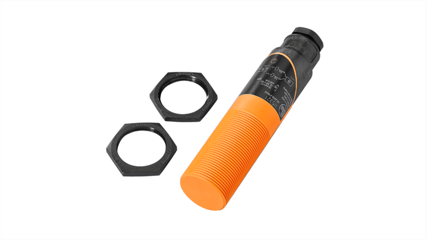 Rs-Online Sensore di prossimità induttivo Cilindro filettato ifm electronic M30 rilevamento 10 mm 10 → 55 V dc
