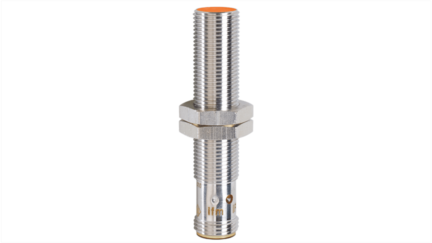 Rs-Online Sensore di prossimità induttivo Cilindro filettato ifm electronic M12 rilevamento 2 mm 10 → 30 V CC