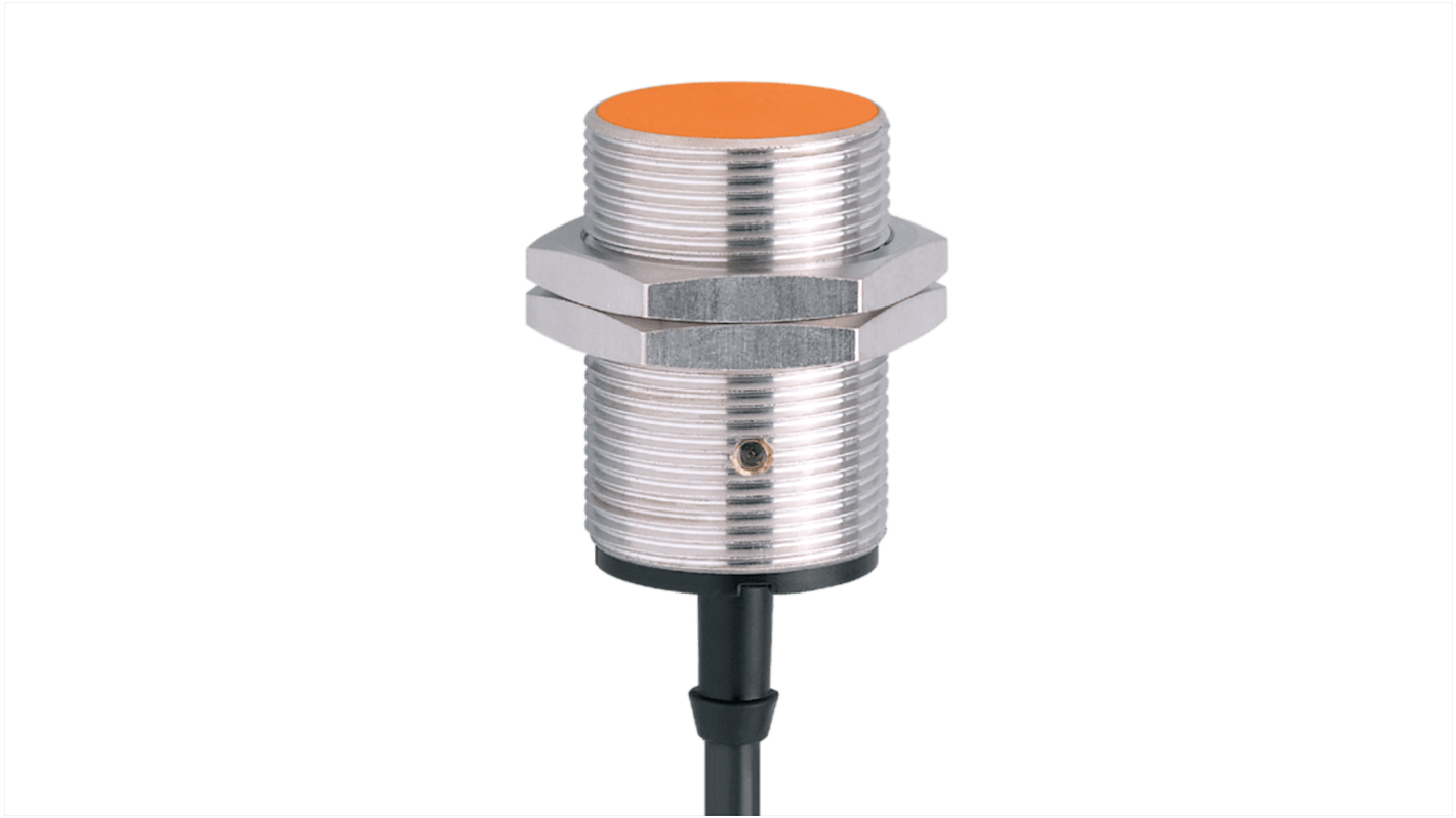 Rs-Online Sensore di prossimità induttivo Cilindro filettato ifm electronic M30 rilevamento 10 mm 18 → 36 V CC